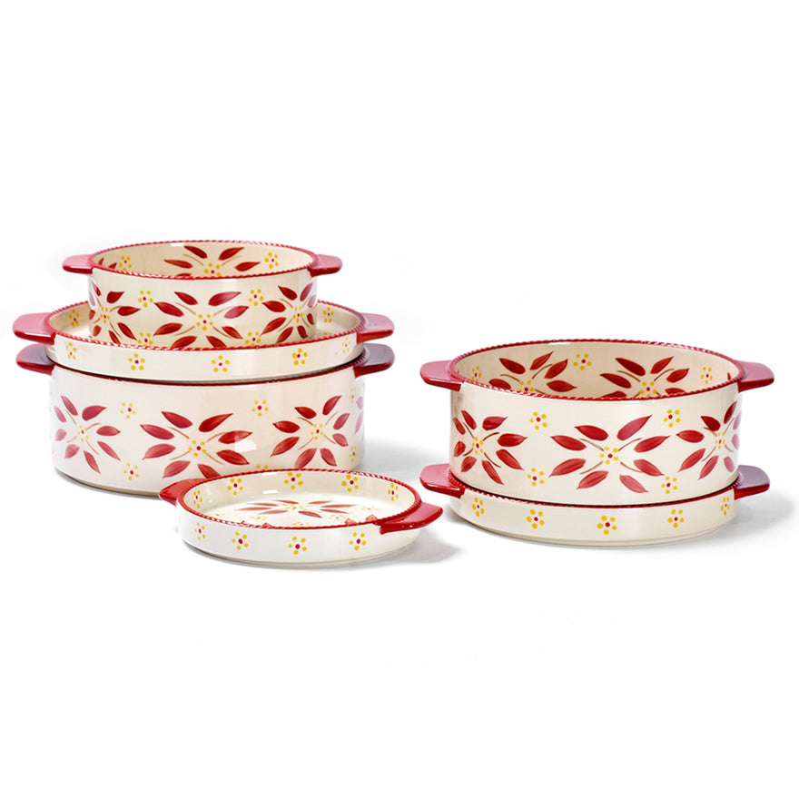 6Piece Round Nesting Bakeware Set Temptations LLC