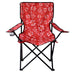 temp-tations Folding Camp Chair with Carrying Bag - Classic Red
