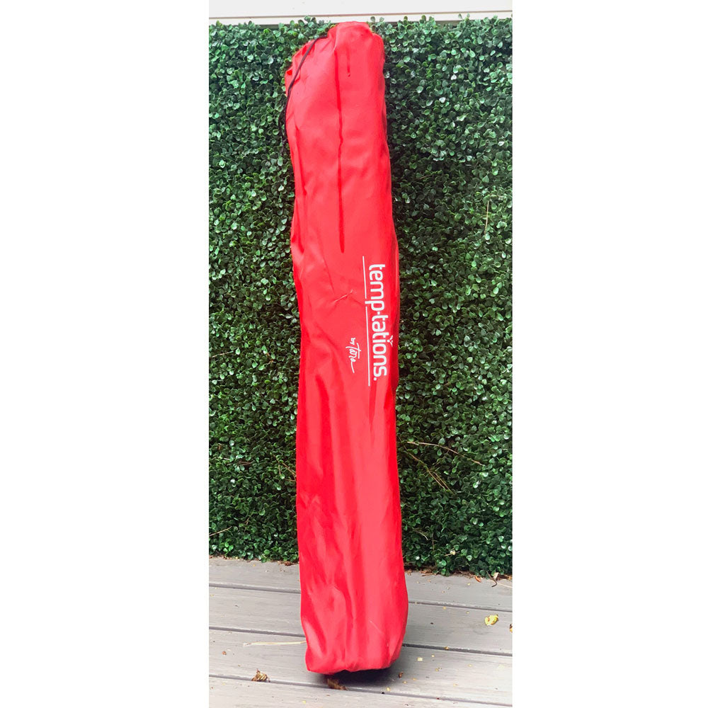 temp-tations Folding Camp Chair with Carrying Bag - folded in bag
