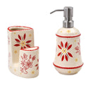 Temp-tations Essentials Soap Dispenser & Sponge Holder in Classic Red