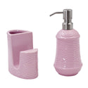 Temp-tations Essentials Soap Dispenser & Sponge Holder in Woodland Rose