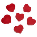 temp-tations set of 24 heart shaped silicone cupcake cups