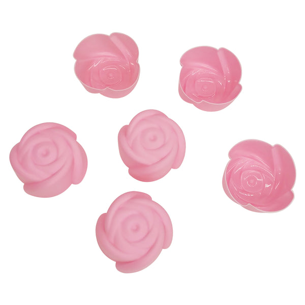 temp-tations set of 24 rose shaped silicone cupcake cups