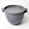 2 qt Mixing & Serving Bowl with Deep Dish Lid-It™-Woodland Grey