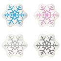 temp-tations Christmas Figural Appetizer Plates, Set of 4 in Snowflake