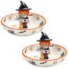 Halloween Boofetti Candy Dishes, Set of 2-Witch