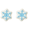 Temp-tations Set of 2 Seasonal Spoon Rests in Snowflake pattern