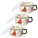 Set of 3 Seal the Meals-Poinsettia