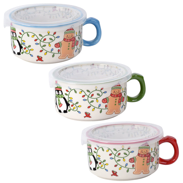 Set of 3 Seal the Meals-Winter Whimsy